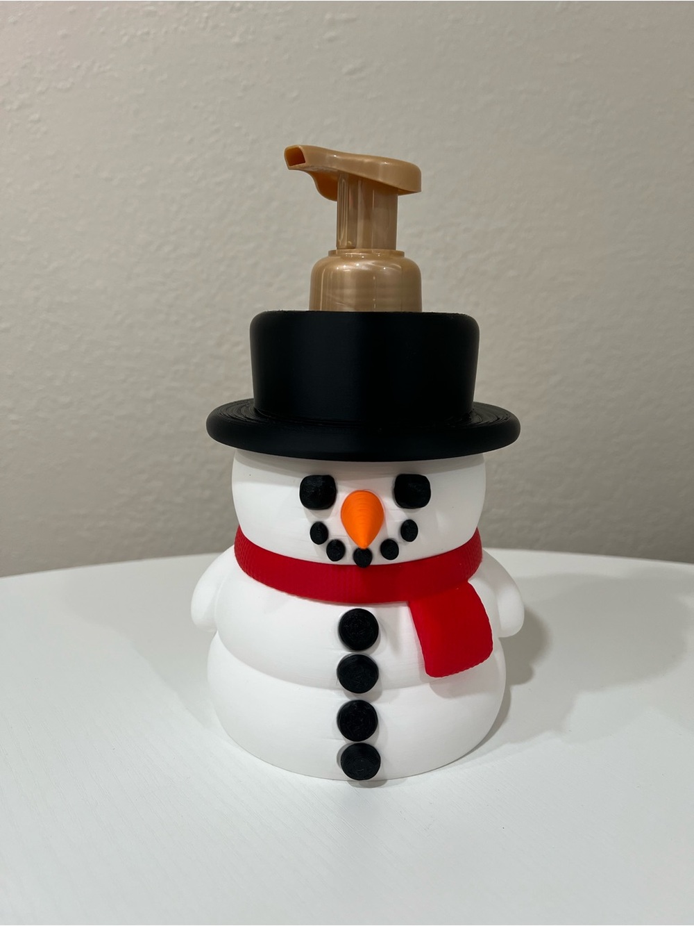 Snowman Bath and Bodyworks Soap Holder